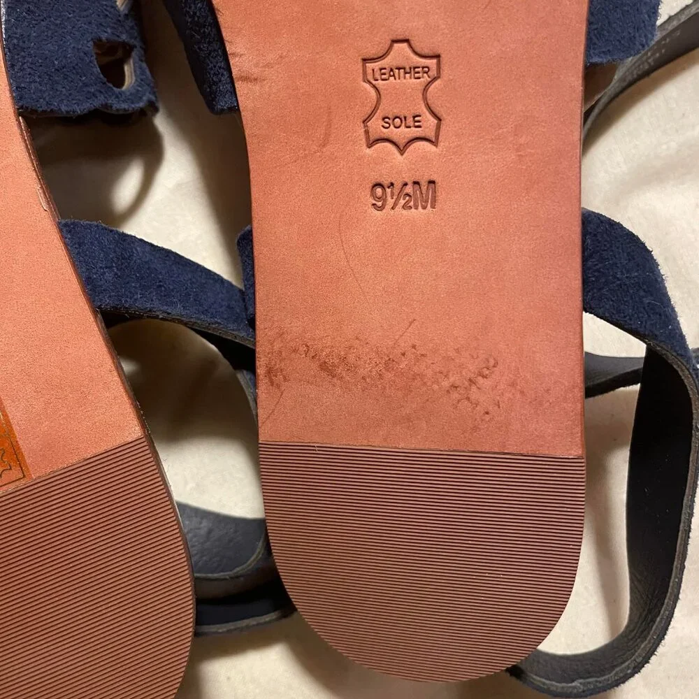 NWOT Tory Burch May Flat Sandals size 9.5